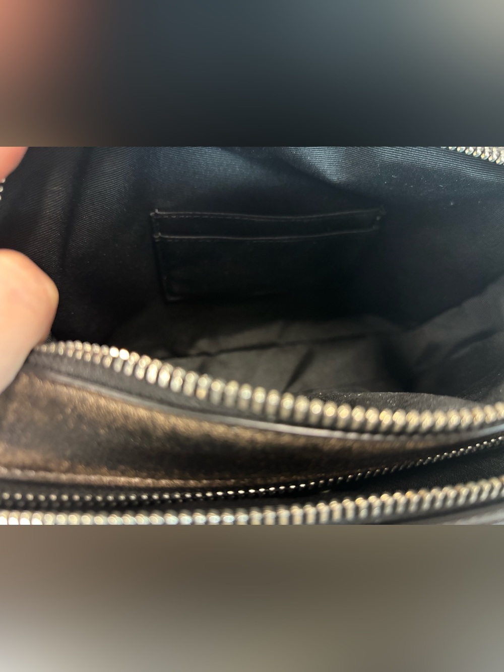 COACH SET Loved Leather Carey Crossbody Bag & Matching Card Case w/Charms Wallet - Picture 10 of 16